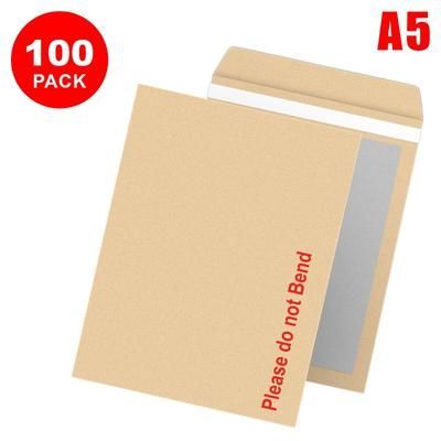 TEMU A4 C4 A5 C5 Do Not Bend Postal Envelopes Hard Board Self Seal Manilla Packaging