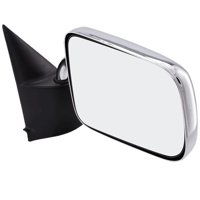 JC Whitney Mirror Chrome, Passenger Side, 1-year limited warranty JDG32ER