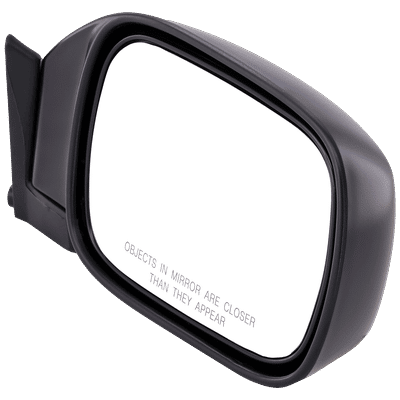 JC Whitney Mirror Textured Black, Passenger Side, 1-year limited warranty JJP29R