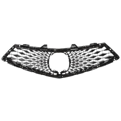 JC Whitney Grille Assembly Plastic Painted Black Grille, 1-year unlimited-mileage warranty RA07010021