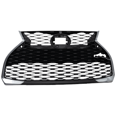 JC Whitney Grille Assembly ABS Plastic Chrome Grille, 1-year unlimited-mileage warranty RL07010073