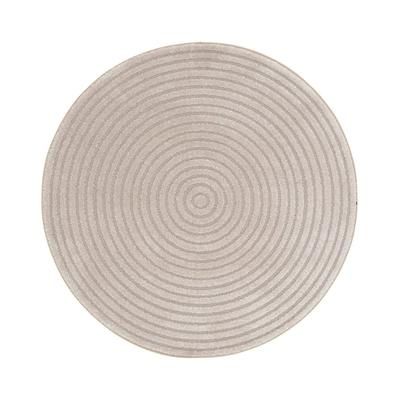 Tappeto rotondo design con effetto rilievo 160 x 160 cm