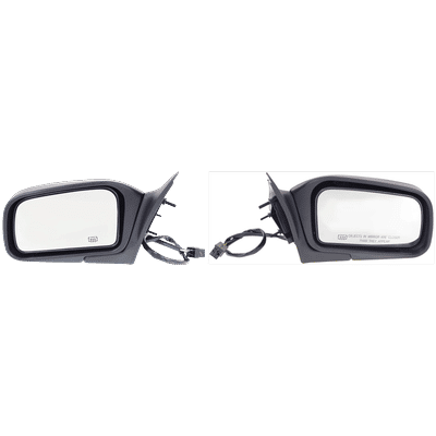 JC Whitney Mirror Paintable, Driver & Passenger Side, 1-year limited warranty SET-JFD22ER