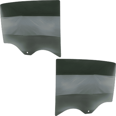 JC Whitney Door Glass, Rear, Driver & Passenger Side, 1-year unlimited-mileage warranty SET-JRC48130067