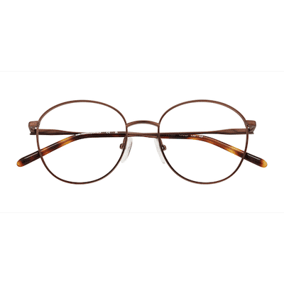 Unisex s round Bronze Eco Friendly,Metal Prescription eyeglasses - Eyebuydirect s Coles