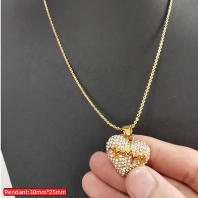Punk Fashion Razor Blade Pendant Male Gold Silver Color Stainless Steel Barber Shop Necklace for Men Barbershop Jewelry Gift