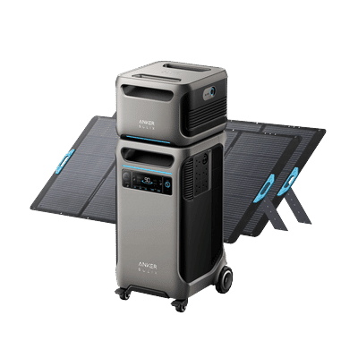 Anker SOLIX F3800 Solar Generator + Expansion Battery + 2*400W Solar Panel