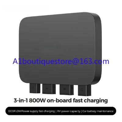 EcoFlow 800W Car Alternator Charger 3-in-1 Fast DC-DC Charger for Power Station