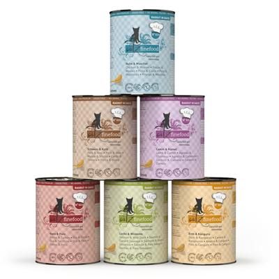 6x380g Mixed Pack (6 Varieties) Ragout catz finefood Wet Cat Food