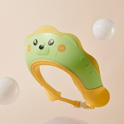 TEMU A Baby Shampooing Tool - Waterproof Shower Cap, Suitable For Girls And Boys - Color Options For Christmas, Halloween, And Thanksgiving Gifts.