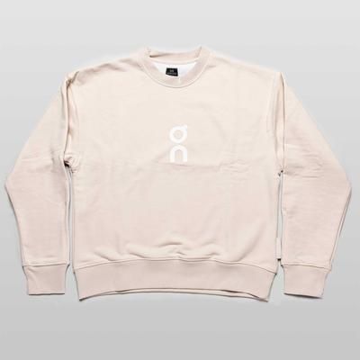 On Club Crew Graphic Women's Tennis Apparel Silver