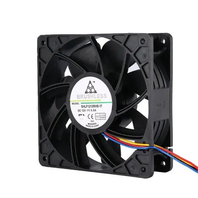 2024 Hot Miner Cooling Fan 4-Pin Connector Brushless Replacement Cooler Fan DC 12V 5.0A Low Noise For Antminer Bitmain S7 S9