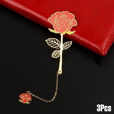 TEMU 3pcs Flower , Creative Marker For , Perfect Gift For Valentine's Day, Graduation, Christmas, And Birthdays