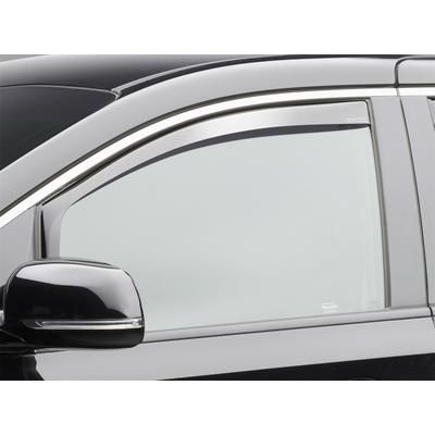 Weathertech Window Visor ABS Plastic Dark Smoke Side Deflectors, Front, Lifetime limited warranty 80980IM