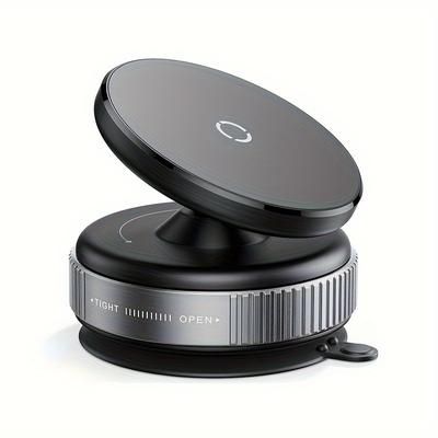 TEMU Adjustable Vacuum Magnetic Suction Cup Phone Holder, Suitable For Car/gym/mirror/smooth Surfaces Hands-, Compatible With All Smartphones