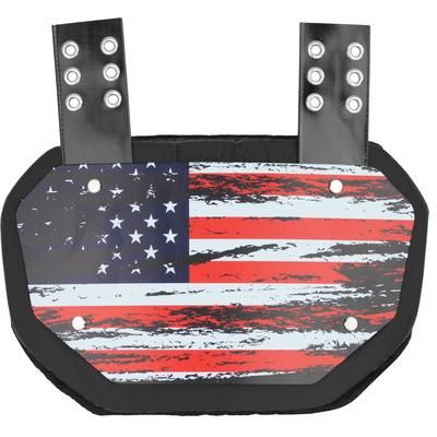 Sports Unlimited Football Back Plate Distressed Flag