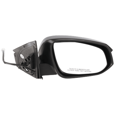JC Whitney Mirror Textured Black, Passenger Side, 1-year limited warranty JTY141ER