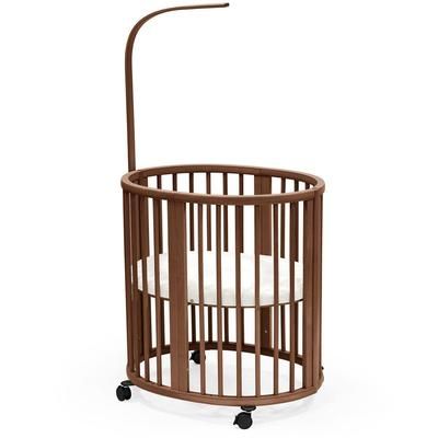 Stokke Sleepi Mini Crib Bundle with Mattress V3 - Warm Brown