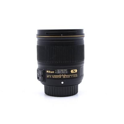 Used Nikon Af-S Nikkor 28mm f/1.8G