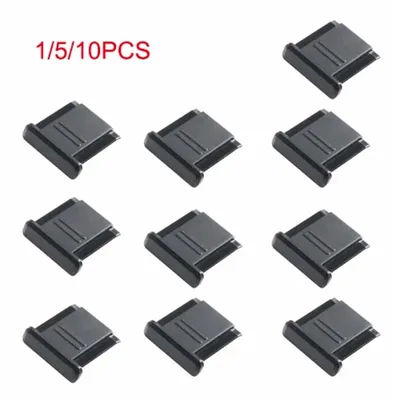 10 pièces BS-1 Hot Shoe Cover pour DSLR SLR Camera IL Nikon Olympus Panasonic Pentax Camera Accessoires