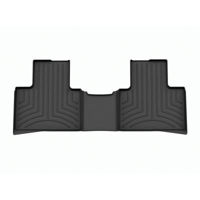 Weathertech Floor Mats Made of Thermoplastic Black Molded Liner FloorLiner Series, Second Row, Lifetime limited warranty 4417952IM