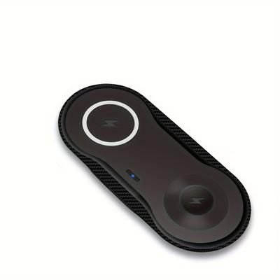 TEMU 2 In 1 15w Wireless Charger Pad, Wireless Charging , Multiple For /15/14/13/12/11 /x/xs/xr/8, For Iwatch /10/9/8/7/6/5/4/3/2, For Airpods 4/3/2//pro
