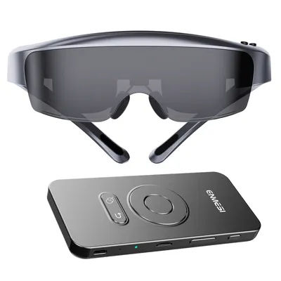 ENMESI V50 AR Glasses 1080P HMD OLED High Brightness With Diopter 400inch HD Giant Screen Private Cinema