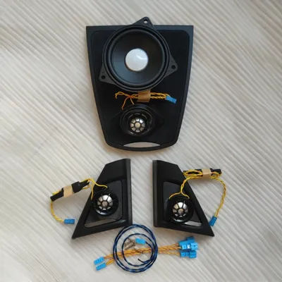 Auto Porta Anteriore Altoparlante Per BMW F10 F11 5 Serie Audio Tromba Tweeter Copertura Testa Treble Corno Cornice Decorazione