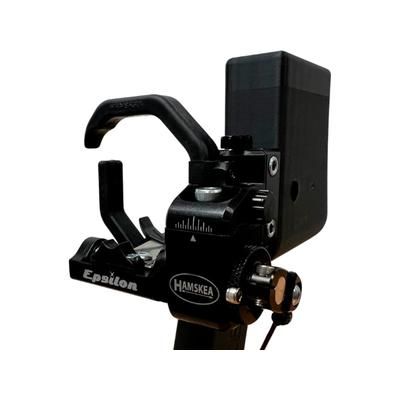 Hamskea V2 Epsilon Arrow Rest COR Riser Interface Black Left Hand 1006285
