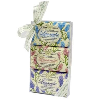 Nesti Dante Sapone Lavanda - Set Regalo di 3 (Edizione Limitata) 450 g