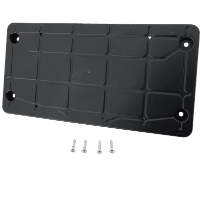 JC Whitney License Plate Bracket, Front, 1-year unlimited-mileage warranty GA01730039