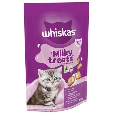 8x50g Milk Kitten Whiskas Cat Treats