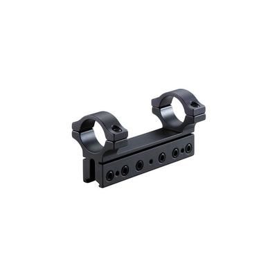 BKL Technologies Model 260 4in Long Unitized Dovetail MountHighMatte Black BKL-260H-MB