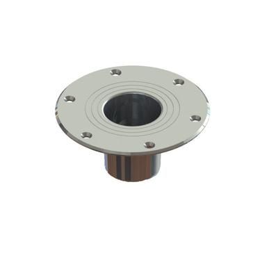 TACO Marine Surface-Mount Pedestal Table Base For 2.375in Post 7.06in Base Z10-4085BLY60MM