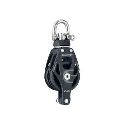 Harken Double Element Block w/Swivel & Becket 45mm 6239