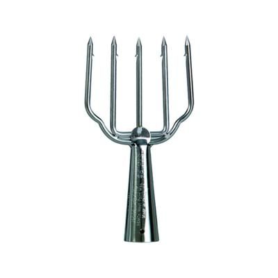 B&M Stainless Steel Spear 5-Tine Skin Pack 7in 6PKS