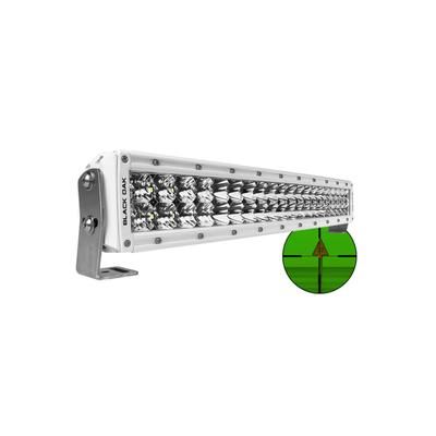 Black Oak LED Pro Series Double Row Combo Infrared LED Light Bar 20in 850nm Infrared Wavelength White 20MIR-850