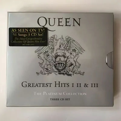 European and American Band Album Hardcover Collection 3CDs Rock Collection Pop Songs