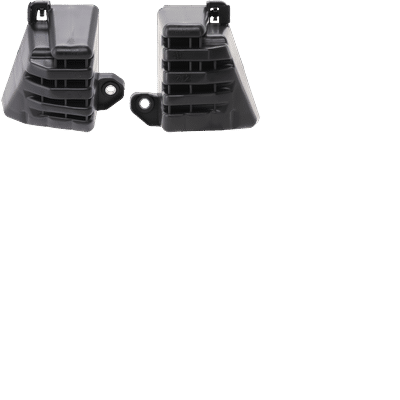 JC Whitney Bumper Reinforcement Bracket, Rear, Driver & Passenger Side, 1-year unlimited-mileage warranty SET-RL76230005