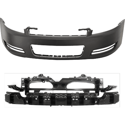JC Whitney Bumper Absorber, Front, 1-year unlimited-mileage warranty KIT-032725-03