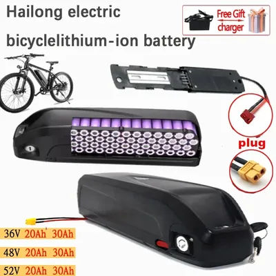 Hailong Battery 36V 48V 52V 20Ah 30Ah for Bafang BBS02 BBS03 BBSHD Motor Hailong Battery 36V Hailong 48VHailong 52V