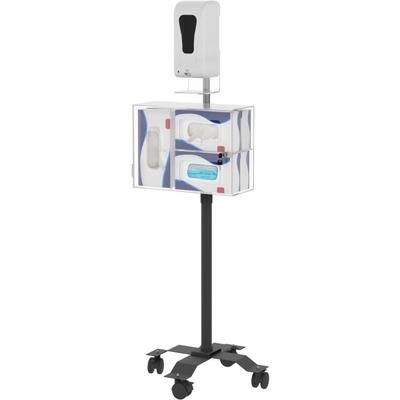 Cta Digital Compact Mobile Sanitizing Station With Automatic Soap Dispenser Hand Sanitizer/soap Dispenser