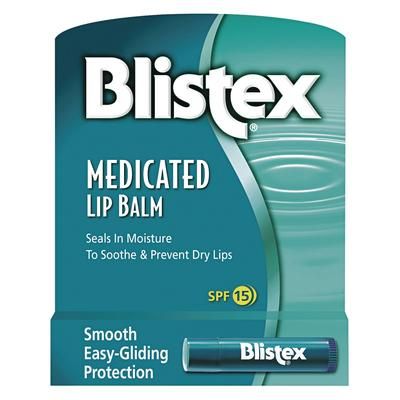 Blistex Medicated Lip Balm, SPF 15, 0.15 oz (PFYBL83124)