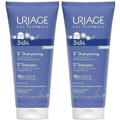 URIAGE Bebè Shampoo Set da 2 2x200 ml