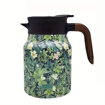 TEMU Vintage Vacuum Flasks Jug Kettle Kitchen Ss Insulated Tea Pot Coffee
