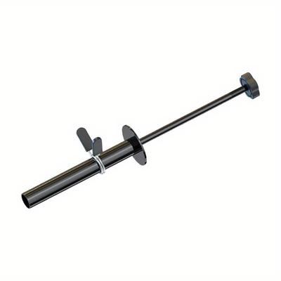 TEMU Stainless Steel Gym Weight Stack Pin - 200mm Extension For Small Hole Barbell Plates, Adjustment, Workout Accessory For Strength Training & Fitness Equipment