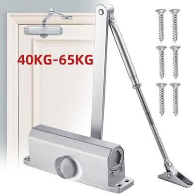 TEMU Fire Rated Overhead Door Closer 40-65kg | Adjustable Speed & Soft Close | Smooth & For Office, Home, Public Doors | Door Closer Automatic