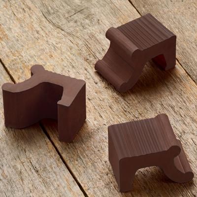 TEMU 3pcs Resin Craft Plant Pots With Feet For Gardening, Home Decor, And Small Ornaments.