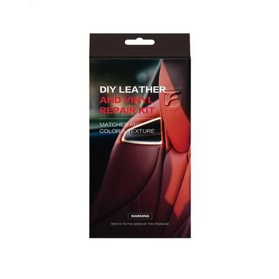 TEMU Leather Repair Kit - For Scratches & Wear, Leather Sofa, Shoes, Bags, Car Seat Maintenance Colorant Paste, Waterproof & Fade-resistant, For Leather Damage, Leather Conditione