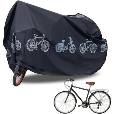 TEMU 1 Set Of Bicycle Cover, Outdoor Electric Bicycle Cover, Mountain Bike Storage Cover, Travel Rainproof Bicycle Tent, Heavy-duty Bicycle Cover, Bicycle Motorcycle Cover, Cute Thick Bicycle Cover